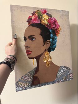 Canvas wall decor Mexican