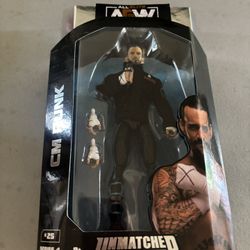 CM Punk AEW Wresting Figure