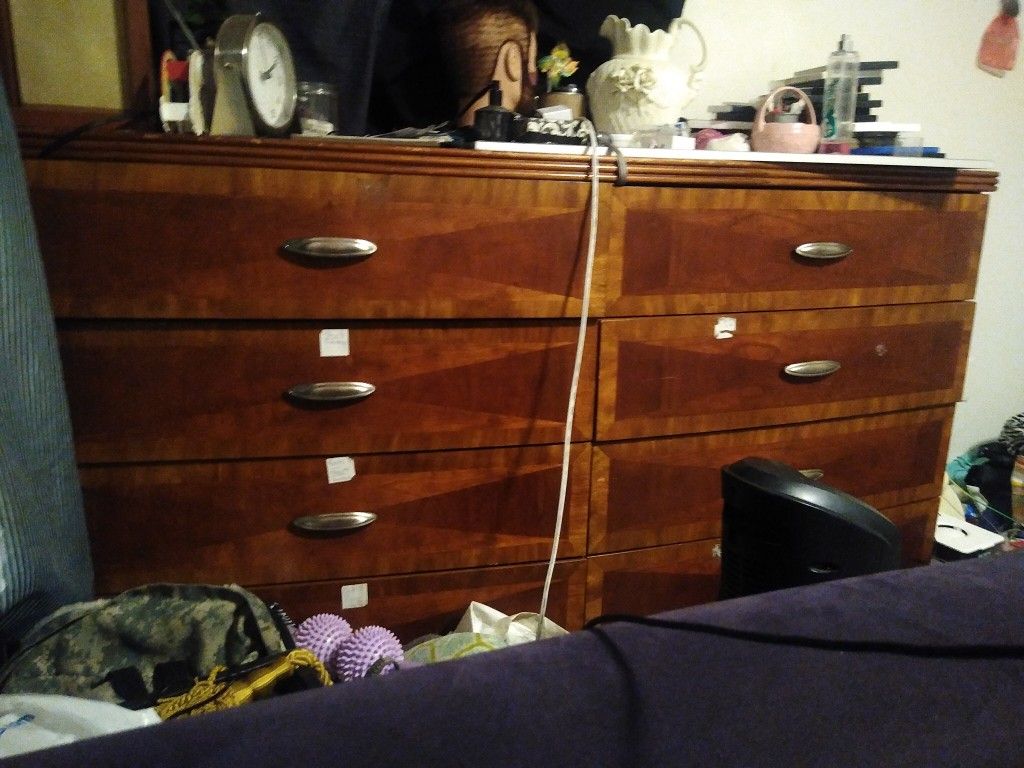 Dresser And Mirror Must Sell ASAP Moving