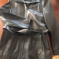 High Quality Woman’s Leather Jacket Size Xl