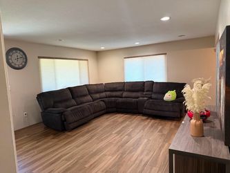 Sectional reclining sofa L SHAPED