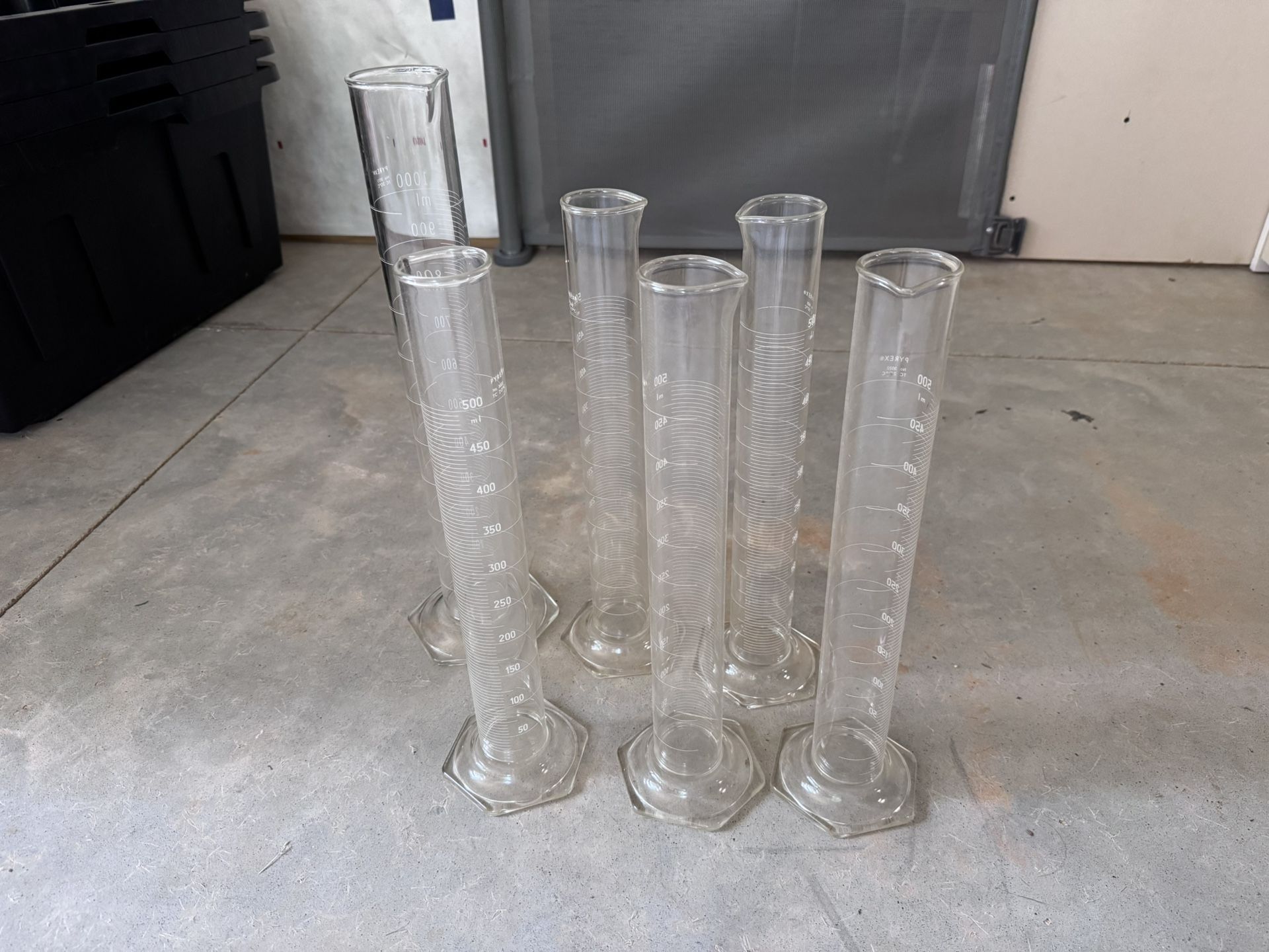 Pyrex Graduated Cylinders