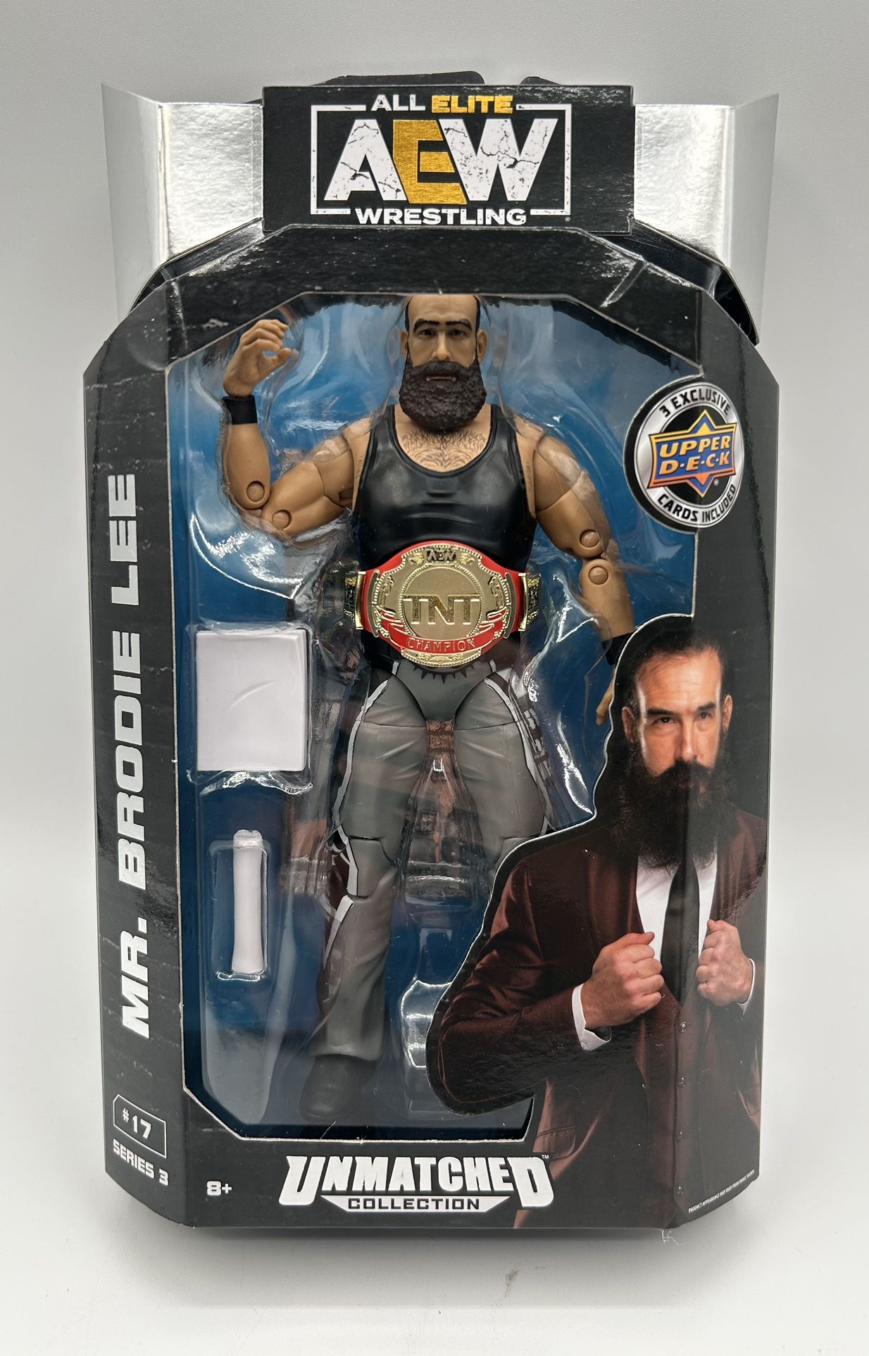 All Elite Wrestling Unmatched Collection Series 3 6" Brodie Lee Action Figure -