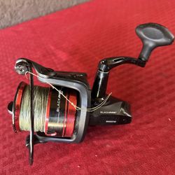 Abu Garcia Blackmax60 Reel BMAXSP60 Graphite Body and Motor Machined Spool