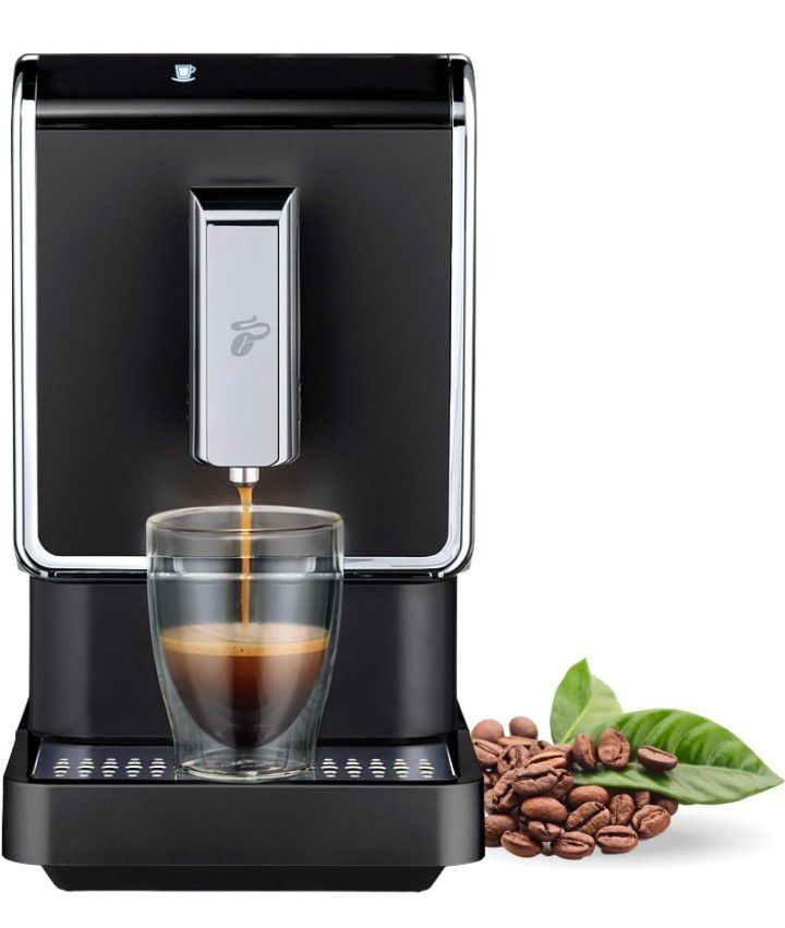 Tchibo Single Serve Coffee Maker - Automatic Espresso Coffee Machine - Built-in Grinder, No Coffee Pods Needed