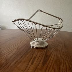 Vintage Silver Wine Bottle Holder