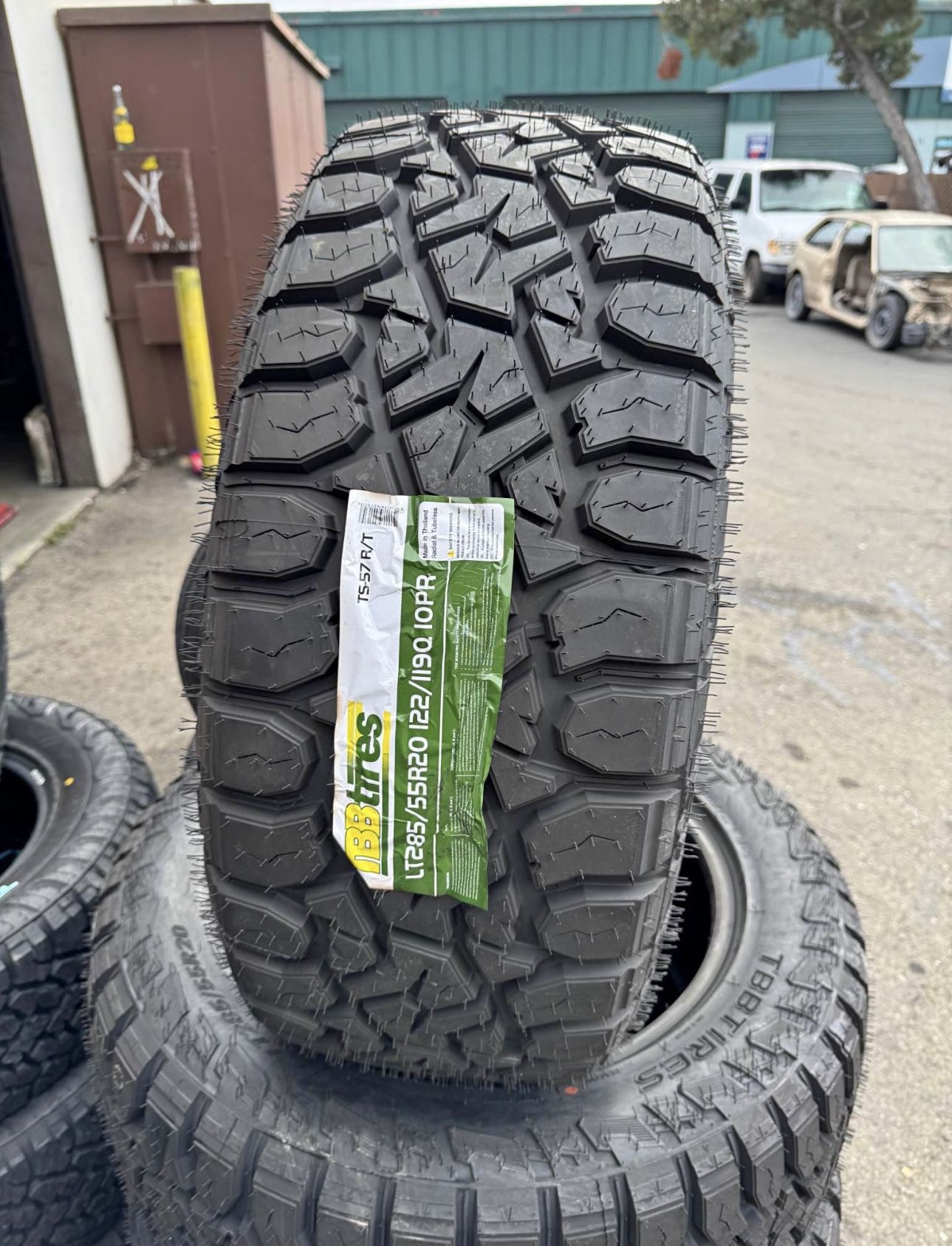 285-55-20 TBB TS-57 R/T brand new 4 tires 285/55/20 llantas LT 10 ply