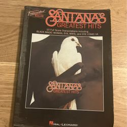 Santana’s Greatest Hits Transcribed Scores 
