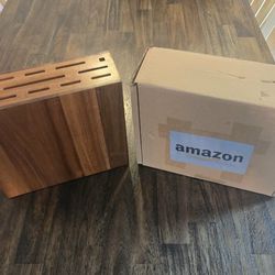 Brand new double sided magnetic knife block