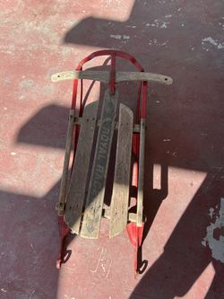 Vintage 1950 Snow Sled