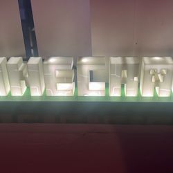 Light Up Sign 