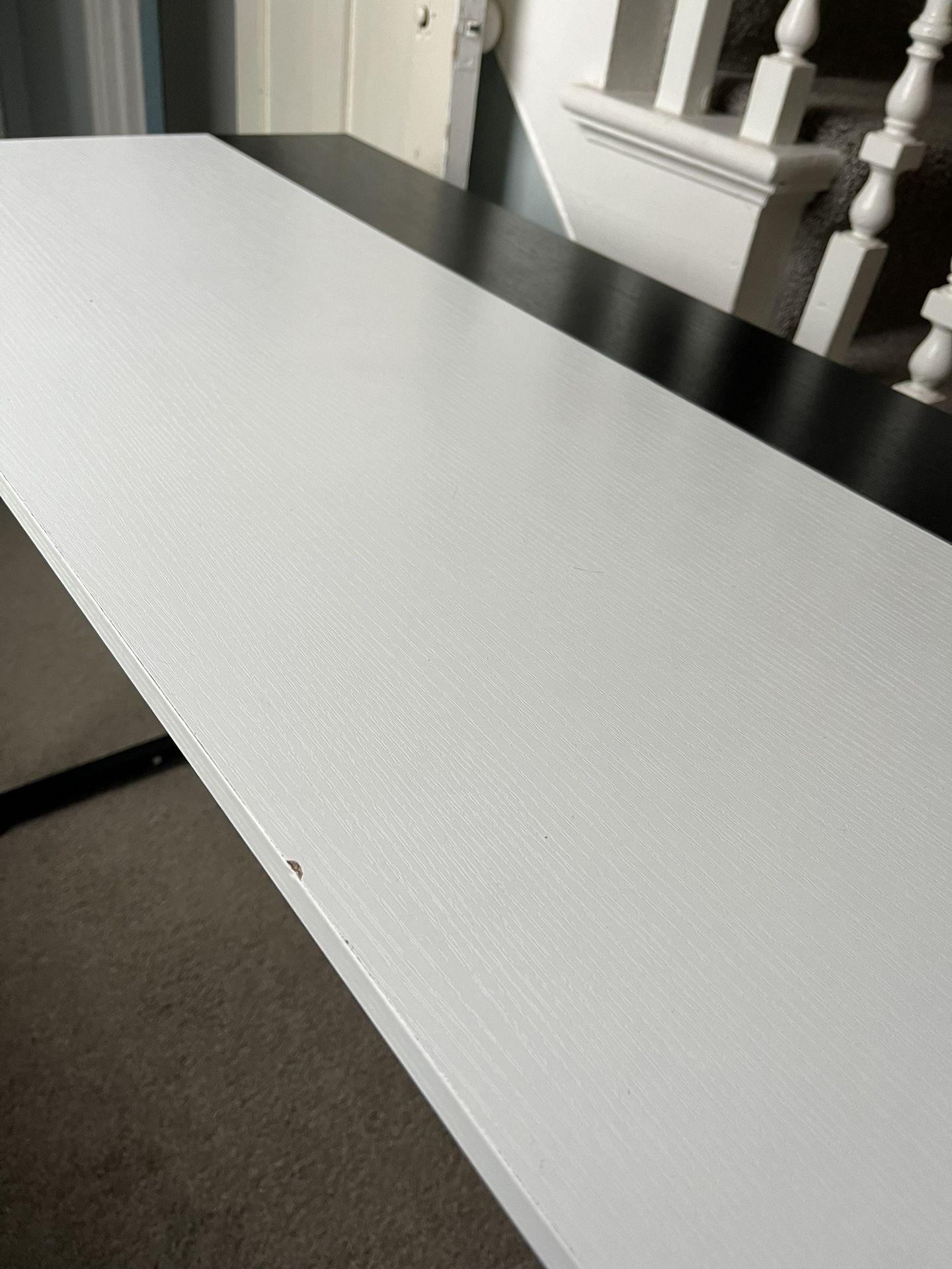 Simple Black & White Desk