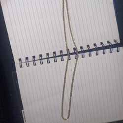 14k Gold Rope Chain