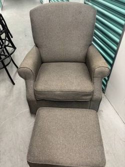 Chair and Footstool