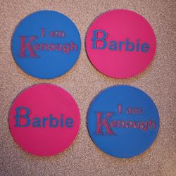 Barbie And I Am Kenough Coaster - Small