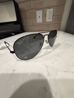 Ray Ban Aviator Sun Glasses (58mm)