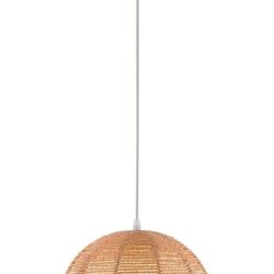 Bamboo Pendant Lights, Boho Woven Kitchen Pendant Lighting