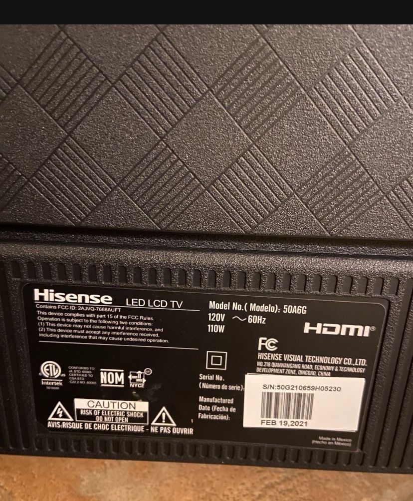 50 Inch Smart Tv