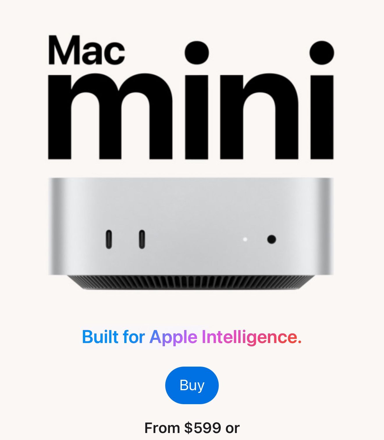 Apple Mac mini