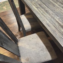 Table and chair