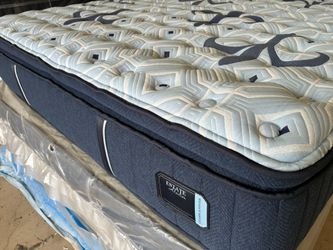 Stearns And Foster Estate Firm Pillowtop Queen/king Mattress CLEARNCE Sale New