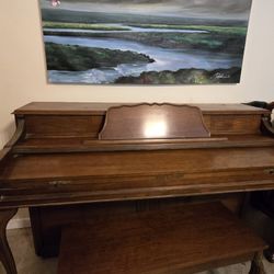 Piano with Bench
