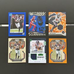 2021 Contenders Nico Collins Rookie Ticket Jersey RC #RTS-NCO Texans