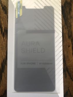 iPhone XS Max Privacy Screen Protector $8