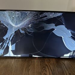 Roku Tv - Cracked Screen
