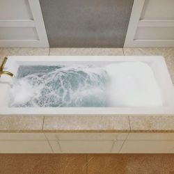 60"x32"  Drop In Bathtub Soaking Depth 23"