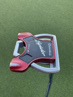 TaylorMade spider tour 35” Demo on real grass at the GolfLAB