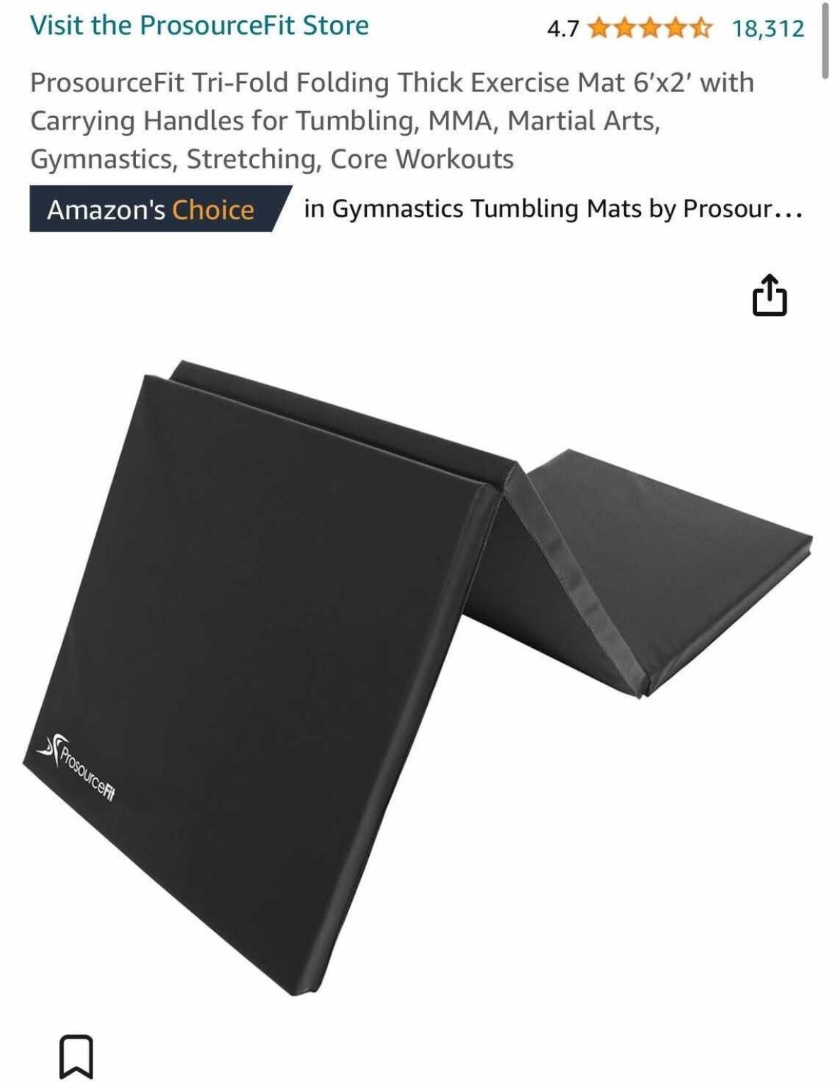 New Trifold Mat 6X2