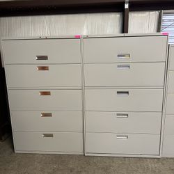 OFFICE/HOME FILE CABINET 5 DRAWERS LATERAL FILE 