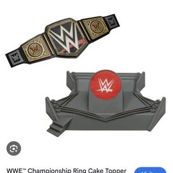 Birthday WWE Championship Ring Cake Topper Visit