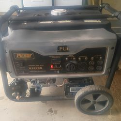 Pulsar 12000 Watt Portable Dual Fuel Propane/Gas Generator Electric Start G12KBN