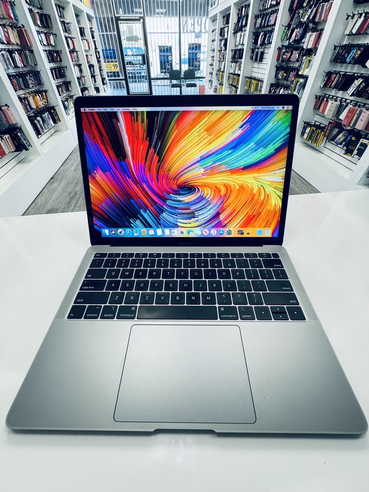 MacBook Air 13” 2018 8gb Ram 128gb $80 Down
