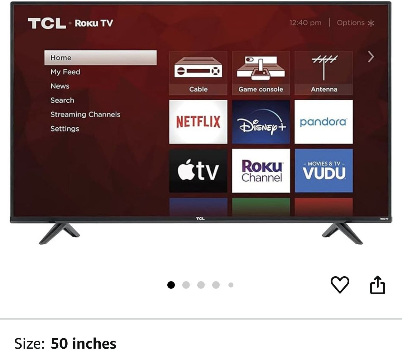TCL Tv 50 Inch