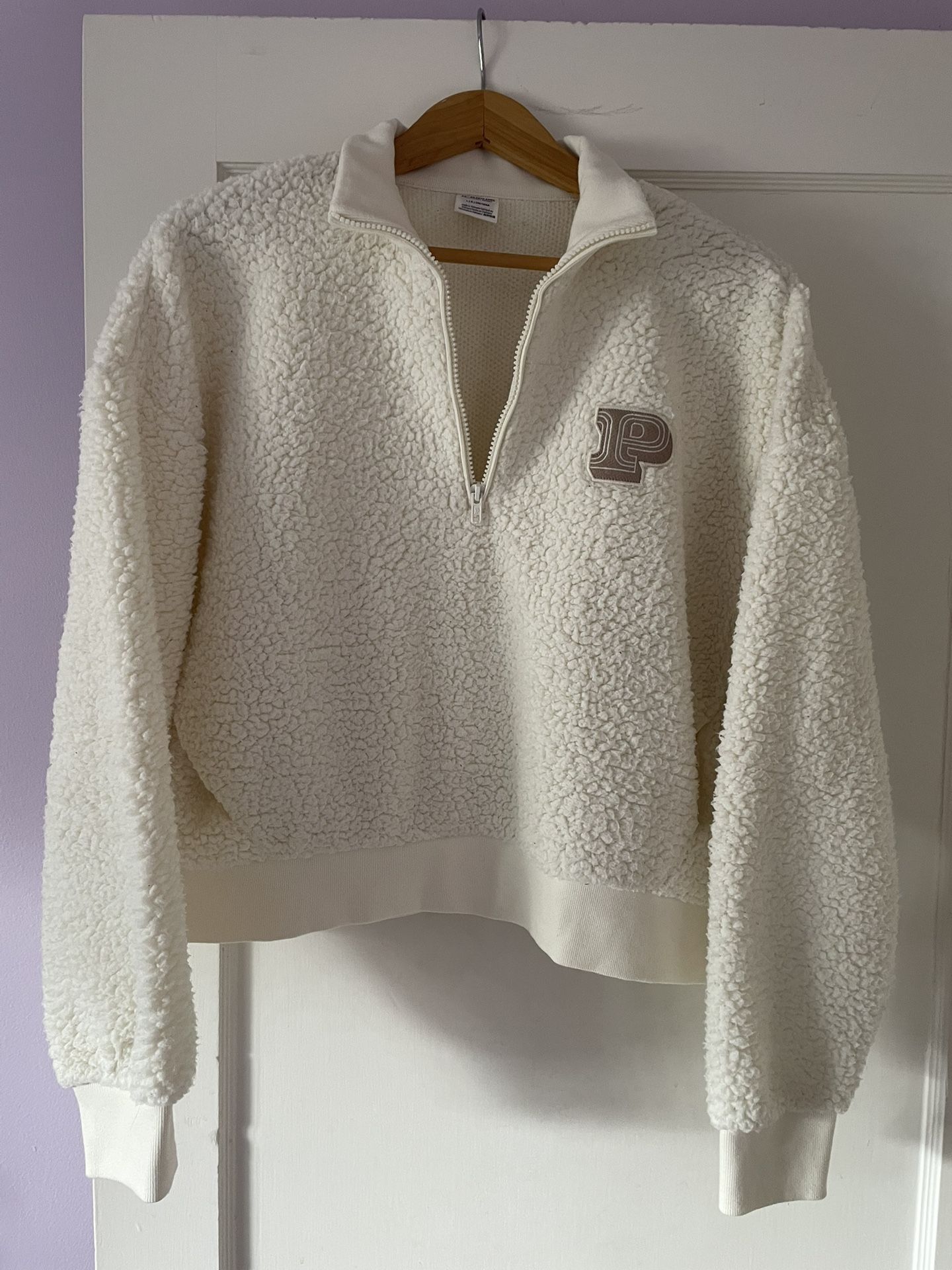 Victorias Secret Pink Cozy Fleece 1/2 Zip Pullover