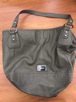 Nine West Green Women's Purse Shoulder Bag Faux Leather