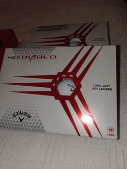 Callaway hex diablo golf balls