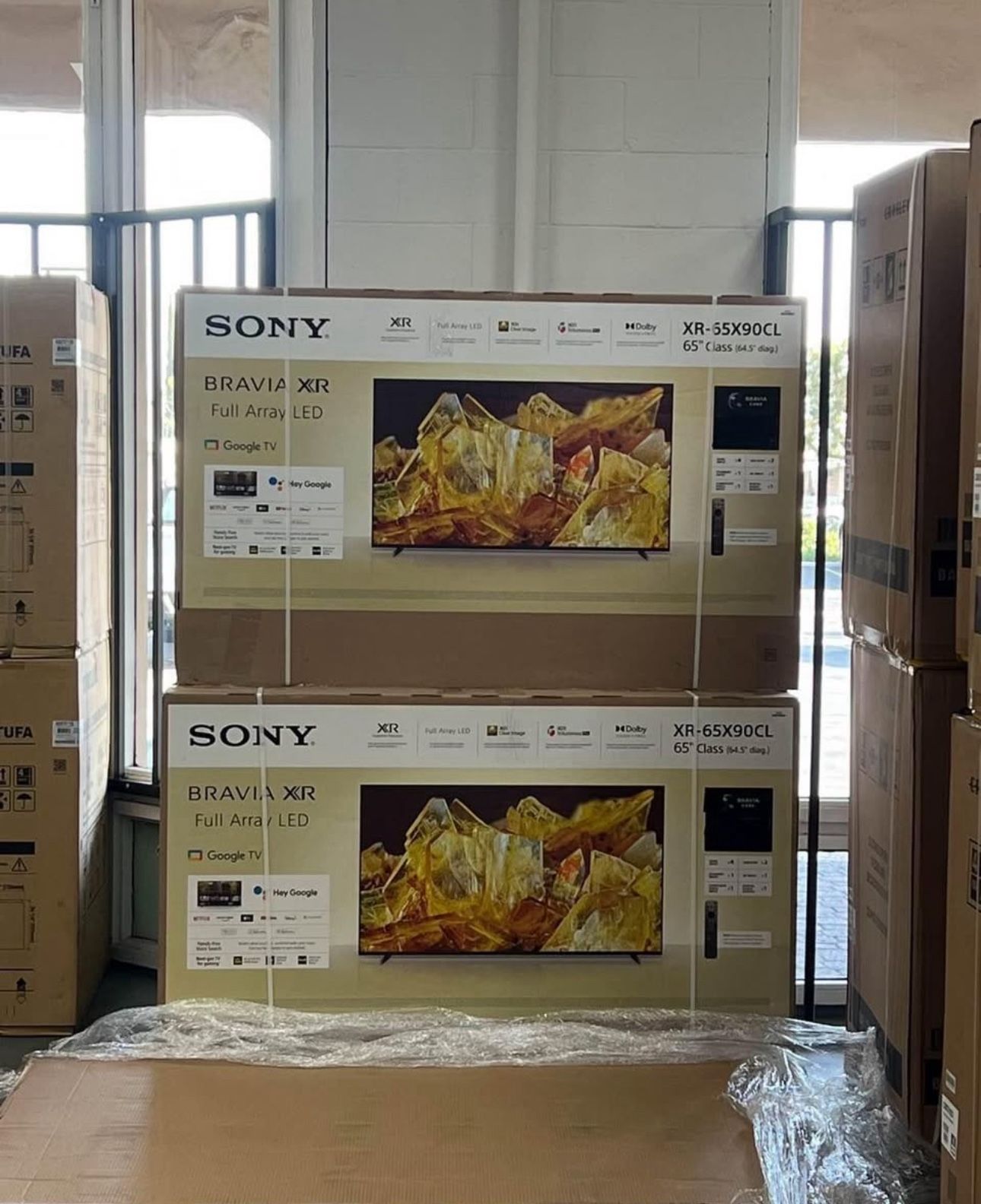 65” Sony Bravia X90L Full Array 4K UHD Smart Google Tv