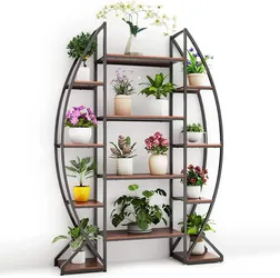 Moozerka 5-Tier Half Moon Plant Stand