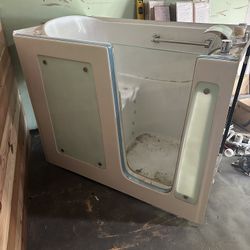 Walk In Bath Tub  And Mini Washer And Mini Dryer