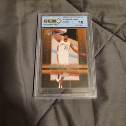 2003-04 UD EXCUSIVES #1 Lebron James Min.10