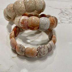 Coral Jade Bracelet 