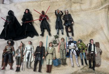 Star Wars action figures lot for sell