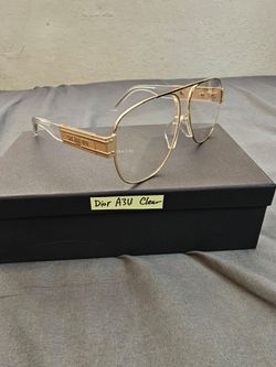 Sale or Trade - Christian Dior A1U Unisex Sunglasses, Clear Lens