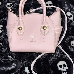 Betsey Johnson Pink Handbag with Matching Wallet