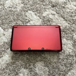 Nintendo 3ds Console Flame Red