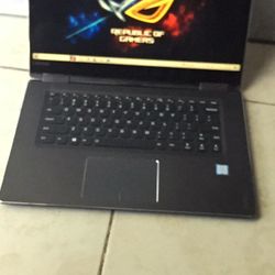 15.6” Lenovo Yoga 2-1 Touchscreen i5 Processor 128gb SSD 8gb Ram Come With Charger Good Condition  window 10